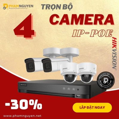 lắp đặt 4 camera