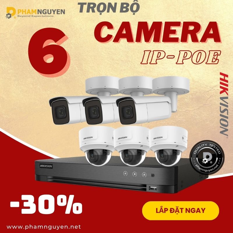lắp đặt 6 camera
