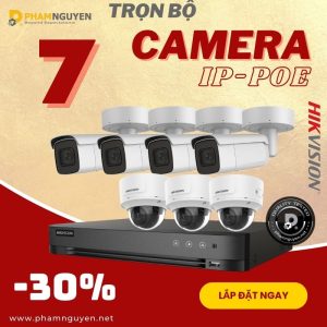 lắp đặt 7 camera
