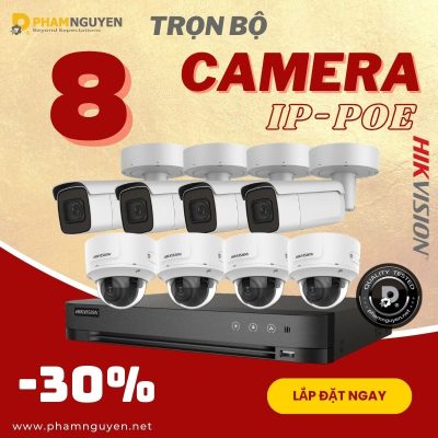 trọn bộ camera 8 mắt
