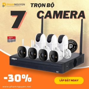 Trọn bộ 7 Camera