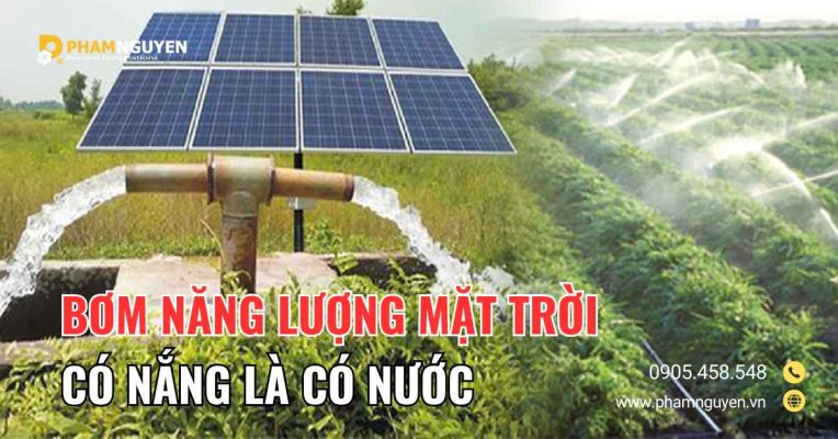 bơm năng lượng mặt trời